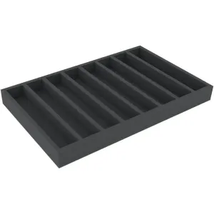 Feldherr - DS050A004 - Foam insert track 00 - horizontal - 8 bars for model railway