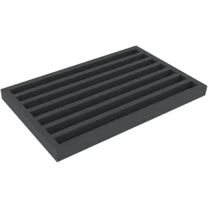 Feldherr - DS035A001 - Foam insert N scale - horizontal - 7 bars for model railway