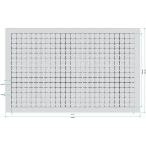 Feldherr - DS050R - 50 mm double-size grid foam insert