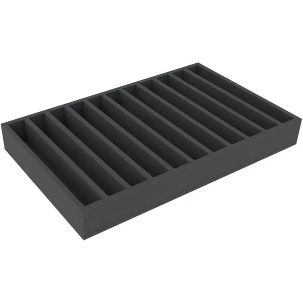 Feldherr - DSMELT065BO - 65 mm double-size foam insert with 11 compartments