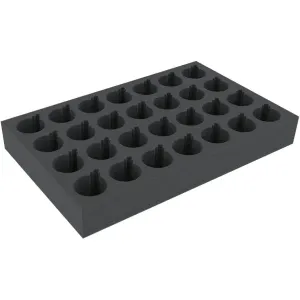 Feldherr - DS070A001 - Foam insert for 28 Christmas baubles / Christmas baubles