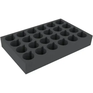Feldherr - DS080A001 - Foam insert for 24 Christmas baubles / Christmas baubles