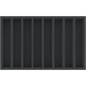 Feldherr - DSMELR050BO - 50 mm double-size foam insert with 8 compartments