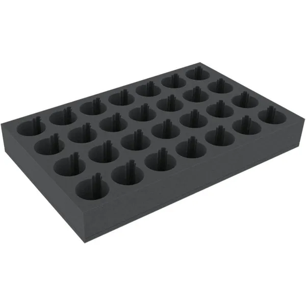 Feldherr - DSMETC070BO - Foam insert with 28 circular compartments