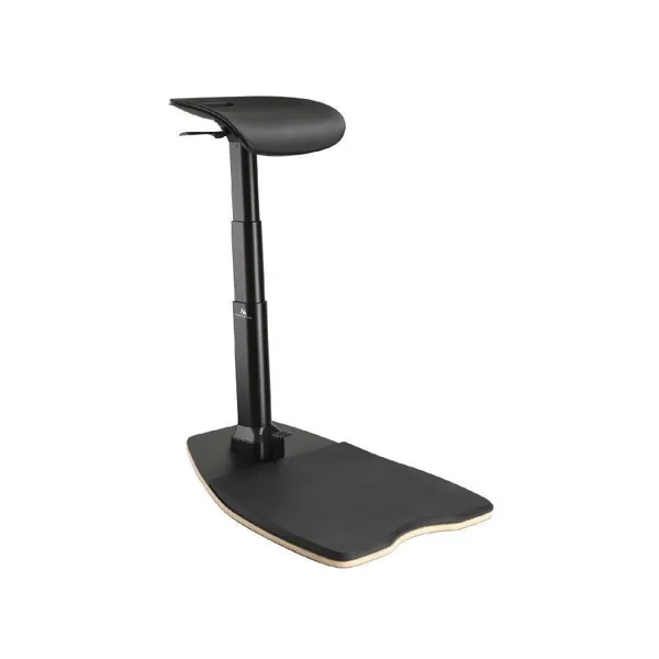 Maclean Brackets - MC-872 - Ergonomischer Maclean-Stuhl, höhenverstellbar, neigbar mit Anti-Ermüdungsmatte, 615–1180 mm