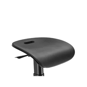 Maclean Brackets - MC-872 - Ergonomischer Maclean-Stuhl, höhenverstellbar, neigbar mit Anti-Ermüdungsmatte, 615–1180 mm