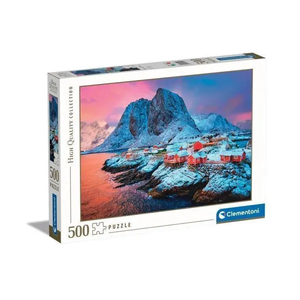 Clementoni - 35144 - HAMNØY VILLAGE - 500 PARTS