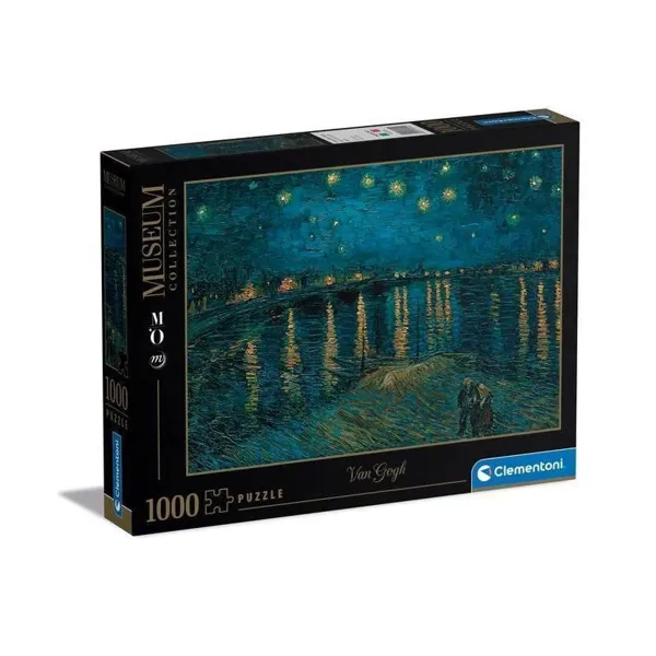 Clementoni - 39344 - Van Gogh - Sternennacht über der Rhone
