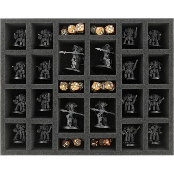 Feldherr - FS060WH42 - Schaumstoffeinlage für Adeptus Titanicus: Cerastus Knights + Questoris