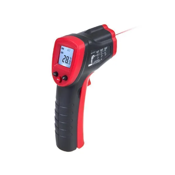Maclean Brackets - MCE320 - Maclean Infrarot-Thermometer-Pyrometer, berührungsloses Laser-Thermometer