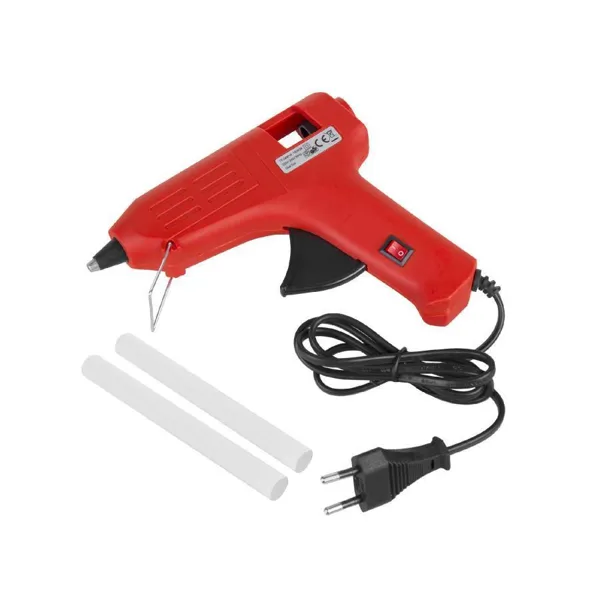 Maclean Brackets - MCE432 - Hot glue gun, 40W, including 2x adhesive