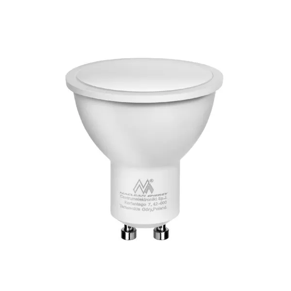 Maclean Brackets - MCE437 - LED-Lampe, GU10, 7W, 220-240V~, 50/60Hz, warmweiß, 3000K, 490 Lumen