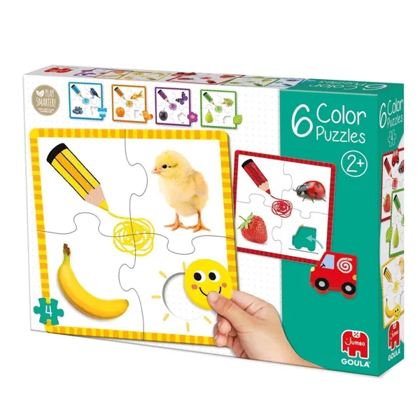 Jumbo Spiele GmbH - 53475 - GOULA 6 colour puzzle