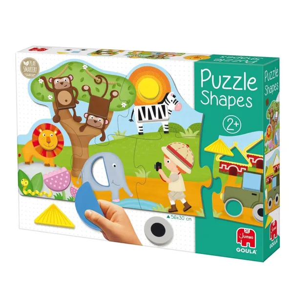 Jumbo Spiele GmbH - 53439 - GOULA Puzzle Formen