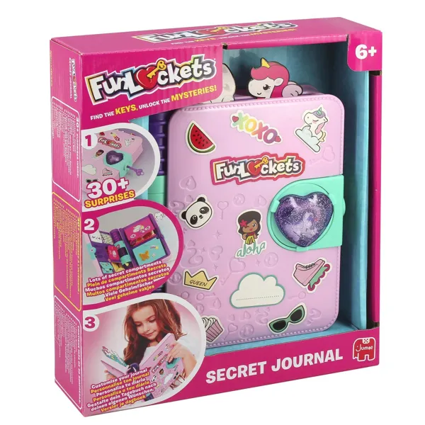 Jumbo Spiele GmbH - S20220FR1 - KD FUNLOCKETS SECRET JOURNAL