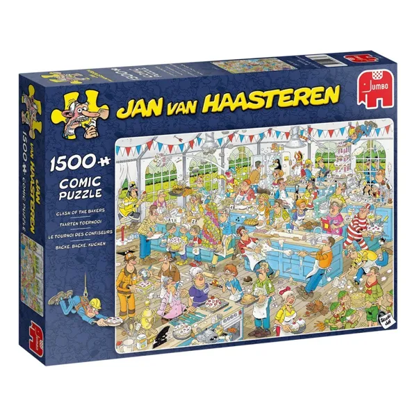 Jumbo Spiele GmbH - 19077 - Jan van Haasteren - Backe backe Kuchen - 1500 Teile
