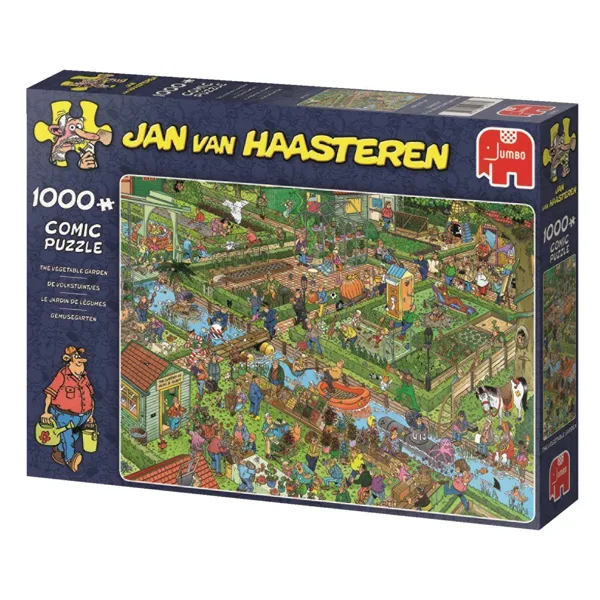 Jumbo Spiele GmbH - 19057 - Jan van Haasteren - Gemüsegarten - 1000 Teile