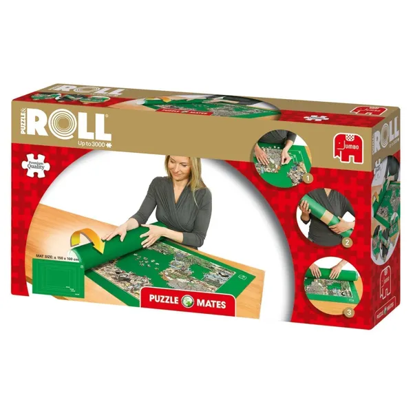 Jumbo Spiele GmbH - 17691 - Puzzle Roll bis 3000 Teile