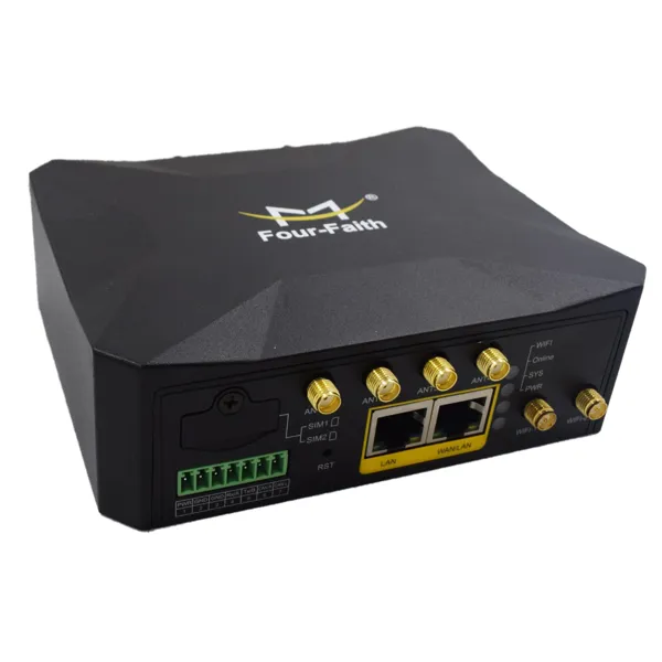 Four-Faith - F-NR120 - 5G DUAL SIM INDOOR CPE Router Dual SIM 1LAN 1WAN1RS232RS485 1CAN PORT