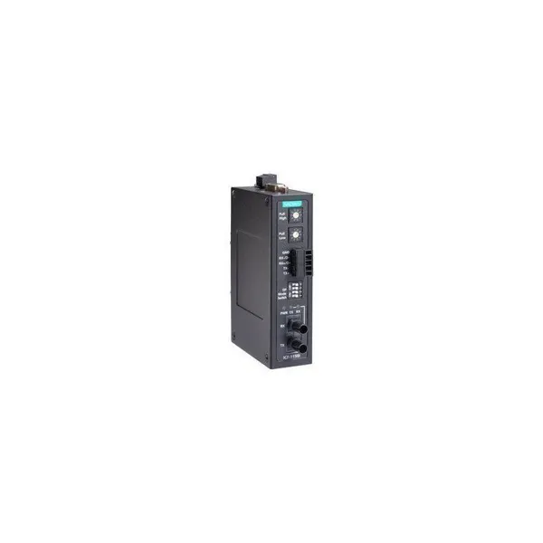MOXA - ICF-1150I-S-ST-IEX - Industrial RS-232422485 to single-mode fibre optic converter, ST connector