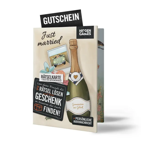 Hidden Games - HIDKART5 - Hidden Games: Rätselhafte Hochzeit Rätselkarte (DE)