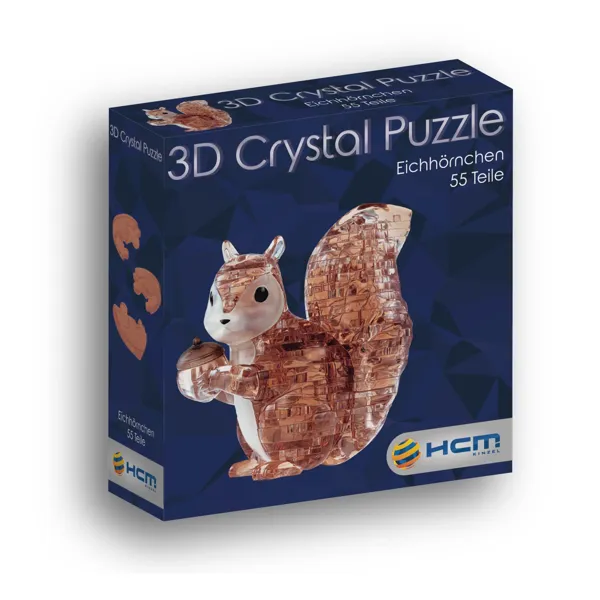 HCM Kinzel GmbH - HCM59211 - Crystal Puzzle  Einhörnchen (DE)