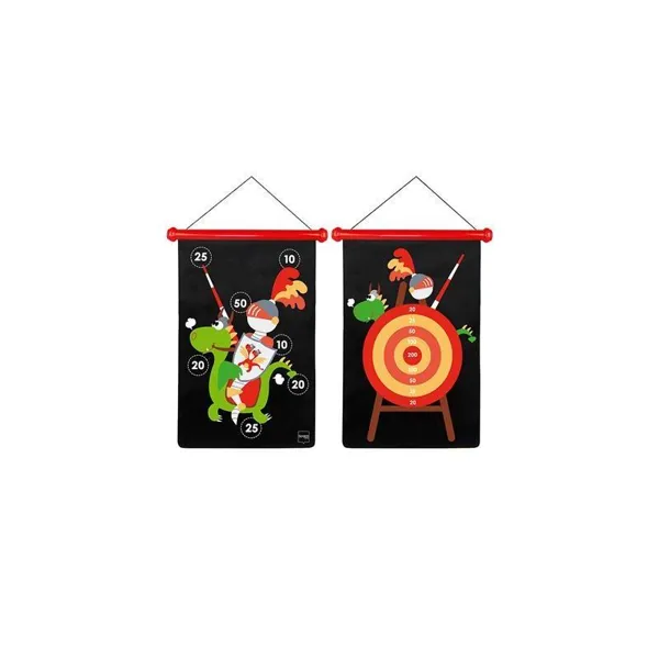 Scratch - 276182020 - Magnet Dartspiel Ritter gross
