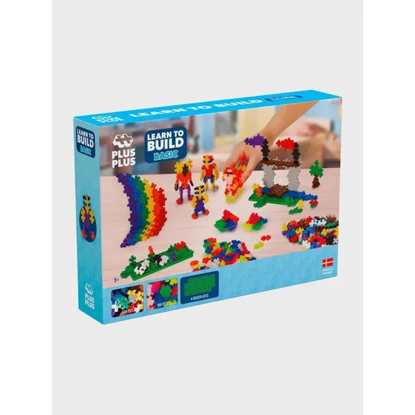 Plus-Plus - 9605008 - 600 Kreativ Bausteine Basic