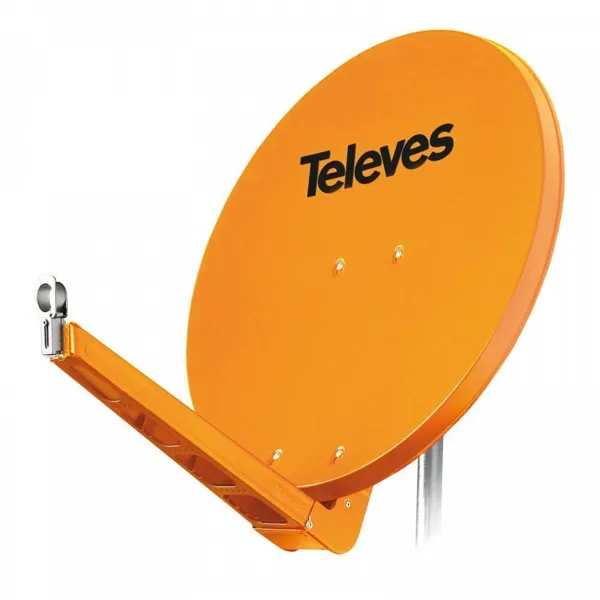 Televes - QSD75-O - 75 x 85 cm "QSD" - Alu-Reflektor orange