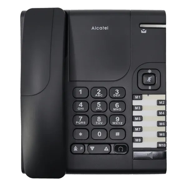 Televes - VOIP-TA4S - Analoges Terminal mit 4 Direktwahltasten für One-Touch-Verbindung, schwarz