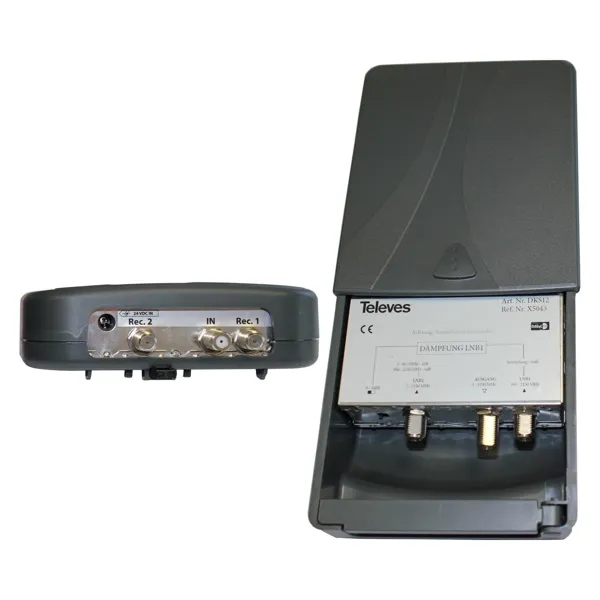 Televes - DKS12 - TWIN-Einkabelumsetzung: 1xDKS1 1xDKS2