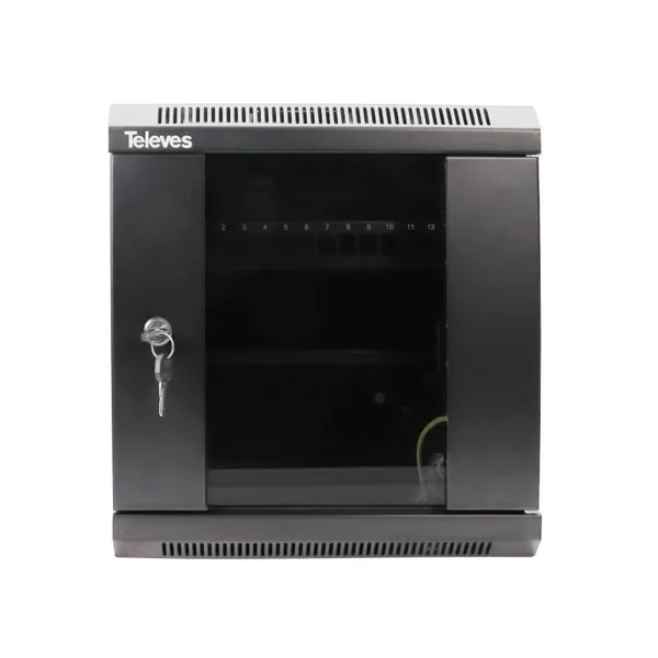 Televes - MSR106M - MSR106M - Wall-mounted floor cabinet 10" 6U (2U extra)