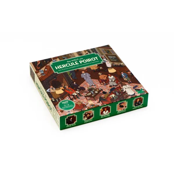Laurence King Verlag - 443641 - Die Welt von Hercule Poirot - Puzzle