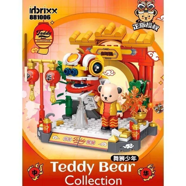 Inbrixx - 881006 - Inbrixx Teddy mit chinesischem Drachen
