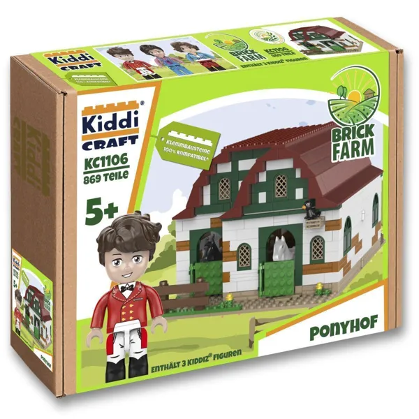 Kiddicraft - KC1106 - Pony farm