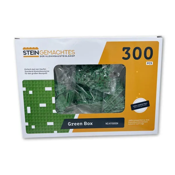 Kiddicraft - KY300GN - Kazi 300 Plates - Box Grün