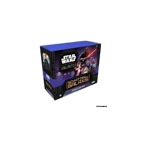 Fantasy Flight Games - FFGD3707 - Star Wars: Unlimited - Schatten der Galaxis (Prerelease-Box)