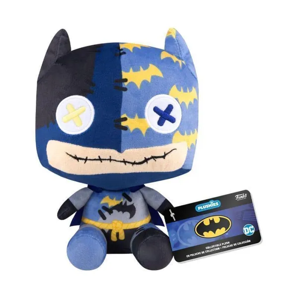 Funko - FK80909 - DC Patchwork plush figure Batman 18 cm