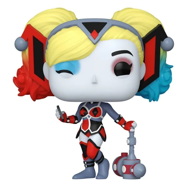 Funko - FK65613 - DC Comics: Harley Quinn Takeover POP! Heroes Vinyl Figure Harley (Opokolips) 9 cm