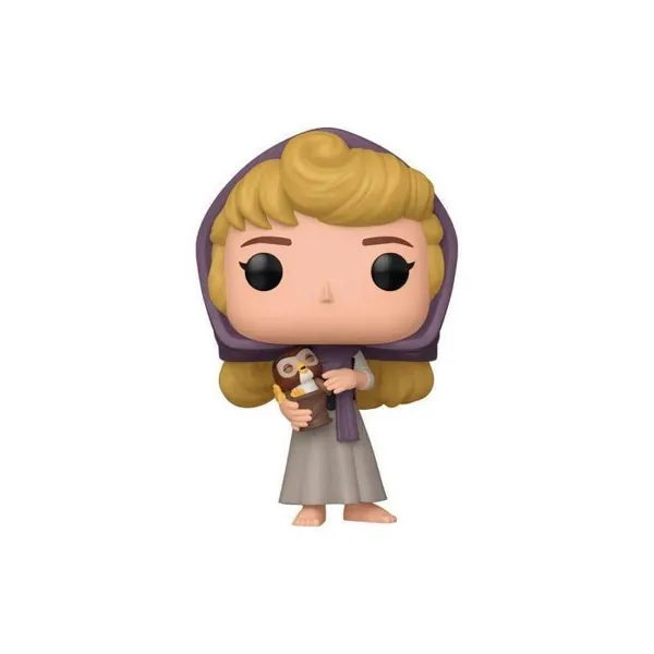 Funko - FK78181 - Dornröschen 65th Anniversary POP! Disney Vinyl Figur Aurora wOwl 9 cm