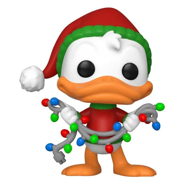 Funko - FK57747 - Disney Holiday 2021 POP! Disney Vinyl Figur Donald Duck 9 cm