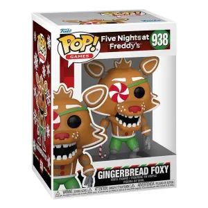 Funko - FK72487 - Five Nights at Freddys POP! Games Vinyl Figure Holiday Foxy 9 cm