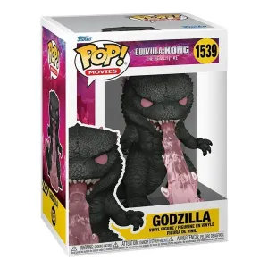 Funko - FK75926 - Godzilla vs. Kong 2 POP! Movies Vinyl Figur Godzilla wHeat-Ray 9 cm