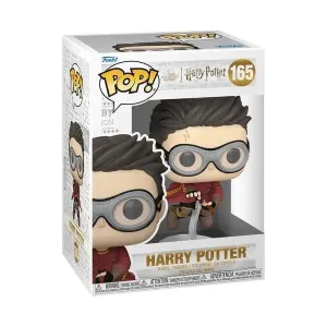 Funko - FK76003 - Harry Potter POP! Movies Vinyl Figur Harry wBroom(Quidditch) 9 cm