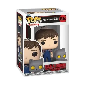 Funko - FK80714 - Friedhof der Kuscheltiere POPBuddy! Movies Vinyl Figur Ellie Church 9 cm