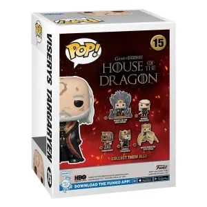 Funko - FK76474 - House of the Dragon POP! TV Vinyl Figures Masked Viserys 9 cm Assortment (6)