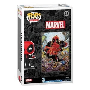 Funko - FK76085 - Marvel POP! comic cover vinyl figure Deadpool (2025) 1 Deadpool in Black Suit 9 c