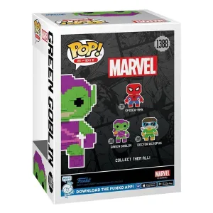 Funko - FK82109 - Marvel POP! 8-Bit Vinyl Figure Green Goblin 9 cm