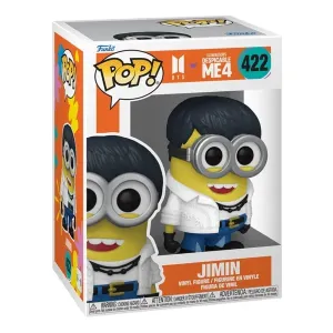 Funko - FK85964 - Minions x BTS POP! Rocks Vinyl Figure Jimin 9 cm