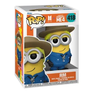 Funko - FK85967 - Minions x BTS POP! Rocks Vinyl Figure RM 9 cm